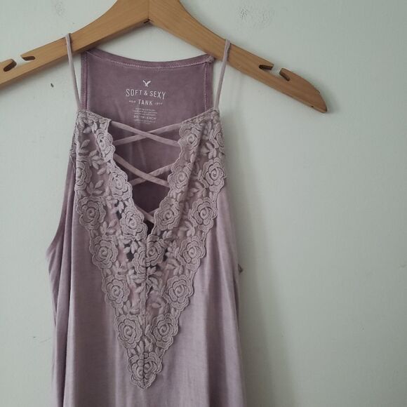 AEO Soft & Sexy Caged Tank XS - Picture 2 of 6